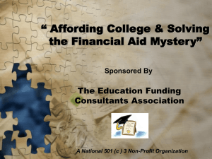 The Education Funding Consultants Association