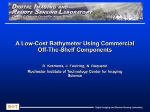 A Low-Cost Bathymeter Using Commercial Off-The