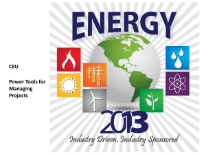 Project - Energy 2014