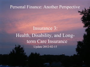 Health Insurance - Personal Finance