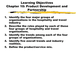 Chapter 10: Product Development and Partnership