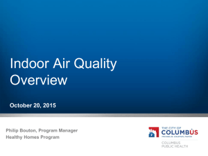 Indoor Environmental Quality Overview