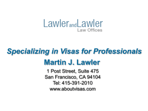 Visas for Professionals