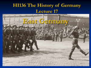 HI136 The History of Germany Lecture 17
