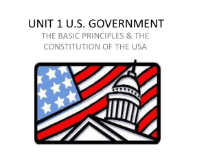 unit 1 us government