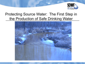 PowerPoint - Safe Drinking Water Foundation