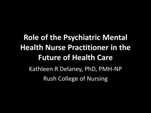 Role Of The Psychiatric