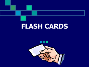 flash cards - Piano Pages