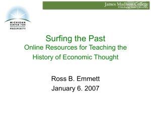 Surfing the Past Online Resources for Teaching the History of