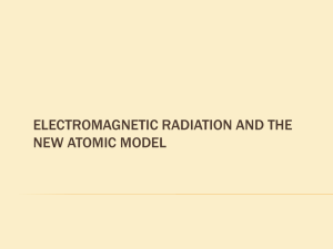 4.1 PPT: Electromagnetic Radiation, Quantum, and Electron Excitation