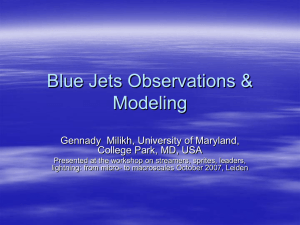 On the Mechanism of Blue Jet Formation and Propagation