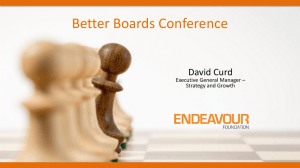 Merged Oct, 2014 - Better Boards Conference 2016