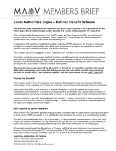 Defined benefit superannuation scheme members brief 2012 (Word