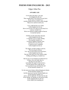 poems for english 3r – 2013