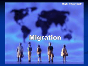 migration - Geography in the Leaving Certificate