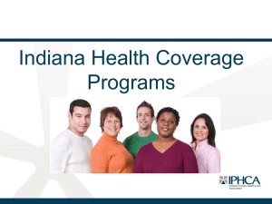 Presentation Prepared For - Indiana Primary Health Care Association