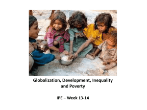 Growth, Inequality, and Poverty