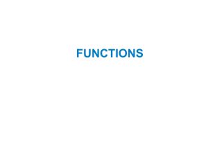 More Functions PPT