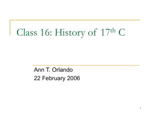 Class 16 History 17t..