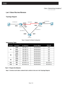 Lab 1: Basic Routing Revision