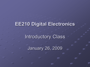 EE210 Introductory Class