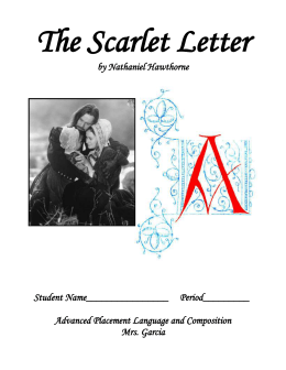 The scarlet letter essay topics