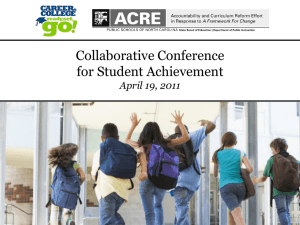 Collaborative Conference for Student Achievement