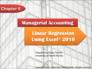 Managerial Accounting Chapter 1