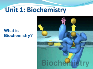 SBI4U_Biochem_Lecture_1