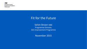 Fit for the Future, Modern Communications Operating Model: Selvin