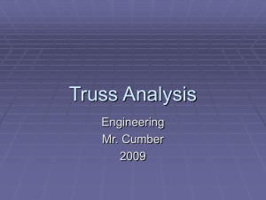 Truss Analysis - LeeEngineering