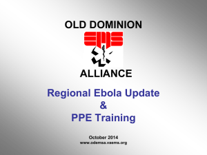 Ebola PPE Training - Powerpoint 10-2014