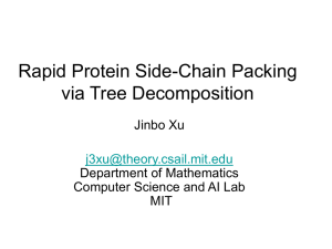 Rapid Protein Side-Chain Packing via Tree Decomposition