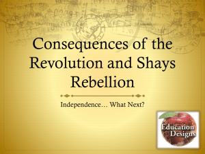 Convention Compromises & Shay's Rebellion