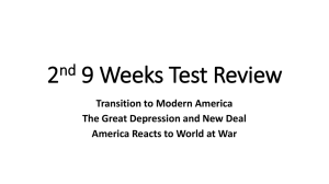 2nd 9 Weeks Exam Review
