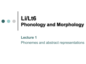 li6 1 phonemes and abstract reps SHORT