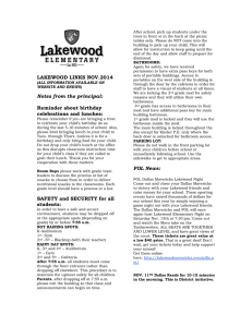 Lin﻿﻿ks - Lakewood Elementary PTA