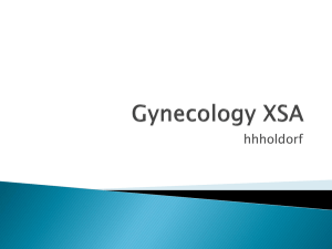 Gynecological Sonography. A Primer