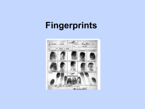 Fingerprints - Presentation High School