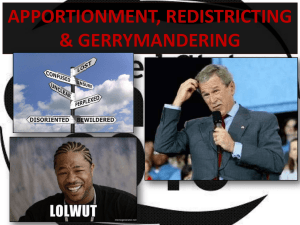 What is Gerrymandering?
