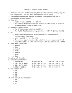 Chapter 15 Chapter Review Answers