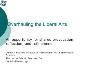 Overhauling the Liberal Arts