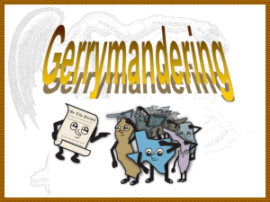 Gerrymandering - Madeira City Schools