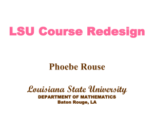 Case Study: Louisiana State University