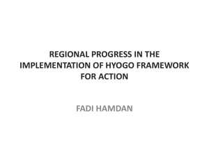 Day1_Regional progress in the implementation of