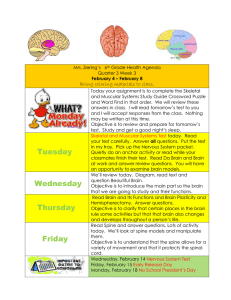 agenda 6th grade week 3 Feb 4