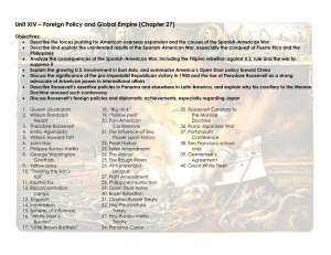Unit XIV – Foreign Policy and Global Empire (Chapter 27)