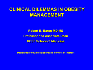 Obesity 2006 - UCSF Office of Continuing Medical Education