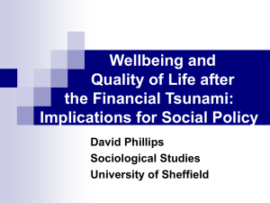 Implications for social policy