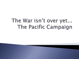 January 21, 2013 - Pacific Campaign 2 / Microsoft PowerPoint
